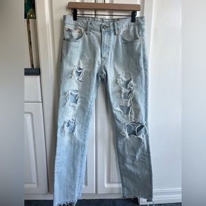 American Eagle slim straight denim 31X32
